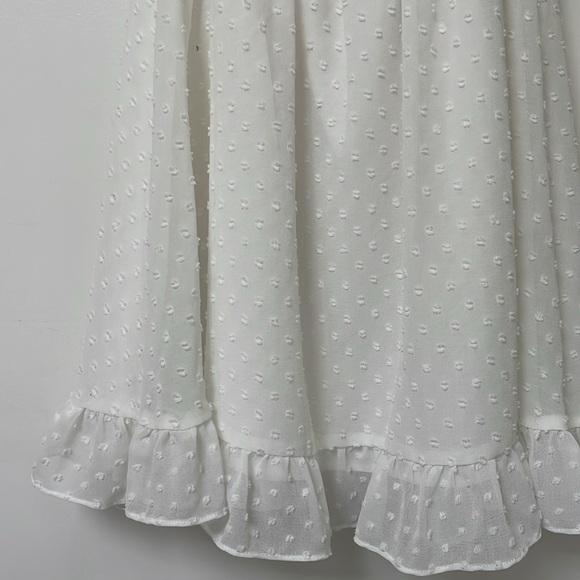 Exlura flouncy white dress - Picture 3 of 6